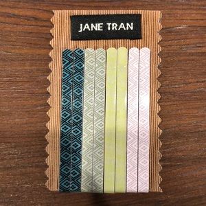 Jane Tran set of 8 Bobby Pins